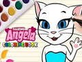 Oyunu Talking Angela Coloring Book