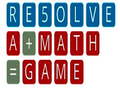 Oyunu RESOLVE a math game
