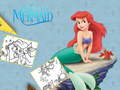 Oyunu The Little Mermaid Coloring Book
