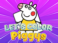 Oyunu Let's Color Piggys