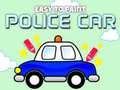Oyunu Easy to Paint Police Car
