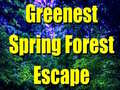 Oyunu Greenest Spring Forest Escape 