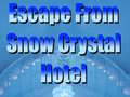 Oyunu Escape From Snow Crystal Hotel