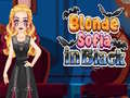 Oyunu Blonde Sofia In Black