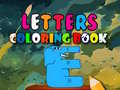 Oyunu Letters Coloring Book