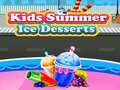 Oyunu Kids Summer Ice Desserts