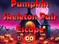 Oyunu Pumpkin Skeleton Pair Escape 