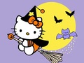 Oyunu Coloring Book: Kitty Halloween