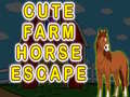 Oyunu Cute Farm Horse Escape