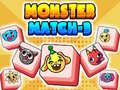 Oyunu Monster Match-3 