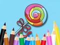 Oyunu Coloring Book: Lollipop
