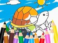 Oyunu Coloring Book: Sunny Turtle