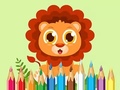 Oyunu Coloring Book: Baby Lion
