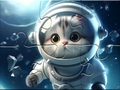 Oyunu Jigsaw Puzzle: Astronaut-Cat