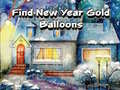 Oyunu Find New Year Gold Balloons
