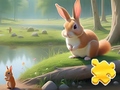 Oyunu Jigsaw Puzzle: Rabbit And Squirrels