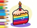 Oyunu Coloring Book: Birthday Cake