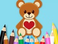 Oyunu Coloring Book: Toy Bear