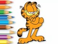Oyunu Coloring Book: Garfield Hamburger