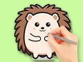 Oyunu Coloring Book: Cute Hedgehog
