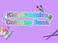 Oyunu Kids Vehicles Coloring Book