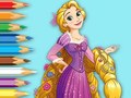 Oyunu Coloring Book: Princess Rapunzel