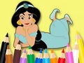 Oyunu Coloring Book: Princess Jasmine