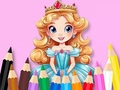 Oyunu Coloring Book: Flower Princess