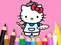 Oyunu Coloring Book: Hello Kitty Painting