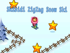 Oyunu Skibidi ZigZag Snow Ski