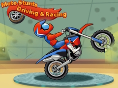 Oyunu Moto Stunts Driving & Racing