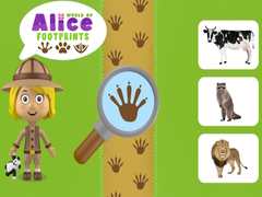 Oyunu World of Alice Footprints