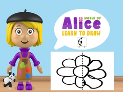 Oyunu World of Alice Learn to Draw