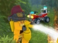 Oyunu Lego forest fire-fighting team