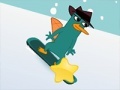 Oyunu Perry The Platypus Snowboarding