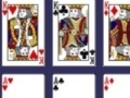 Oyunu Card games: FreeCell, crescent-shaped