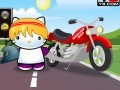 Oyunu Hello Kitty Bike Ride