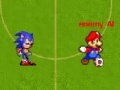 Oyunu Mario Vs Sonic Football