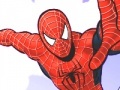 Oyunu Spiderman flying: coloring