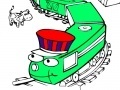 Oyunu Train coloring book 2