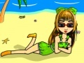 Oyunu Beach Girl Anime Dressup 