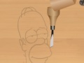 Oyunu Wood carving Simpson