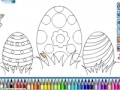Oyunu Easter Eggs Coloring