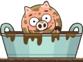 Bir su birikintisine Piggy - online oyna 