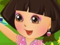 Oyunu Dora in Flower Garden Dress Up