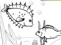 Oyunu Kid's coloring: Little fishes