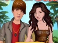 Oyunu Bieber and Selena. Dress Up