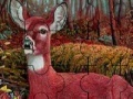 Oyunu Alone deer in the forest puzzle