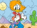 Oyunu Cowboy Donald: Jigsaw Puzzle