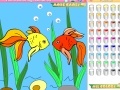 Oyunu Kid's coloring: Goldfish